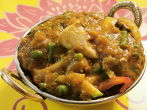 CHICKEN ASMUKHI chicken fillet with vegetables in Himalayan style